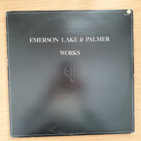 Emerson Lake & Palmer – Works (Volume 1) (UK Press) -  Double Vinyl LP Record - Very-Good+ Quality (VG+)