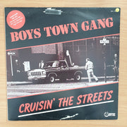 Boys Town Gang – Cruisin' The Streets -  Vinyl LP Record - Very-Good+ Quality (VG+)