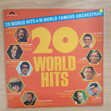 20 World Hits - Original Artists -  Vinyl LP Record - Very-Good+ Quality (VG+)