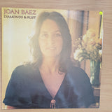 Joan Baez ‎– Diamonds & Rust -  Vinyl LP Record - Very-Good+ Quality (VG+)