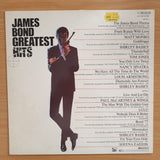 James Bond Greatest Hits -  Vinyl LP Record - Very-Good+ Quality (VG+)
