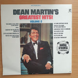 Dean Martins Greatest Hits - Vol 1 & Vol 2 -  Double Vinyl LP Record - Very-Good+ Quality (VG+)