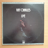 Ray Charles – Live - Double Vinyl LP Record - Very-Good+ Quality (VG+)