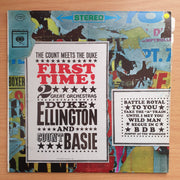 Duke Ellington And Count Basie – First Time! The Count Meets The Duke - Vinyl LP Record - Very-Good+ Quality (VG+)
