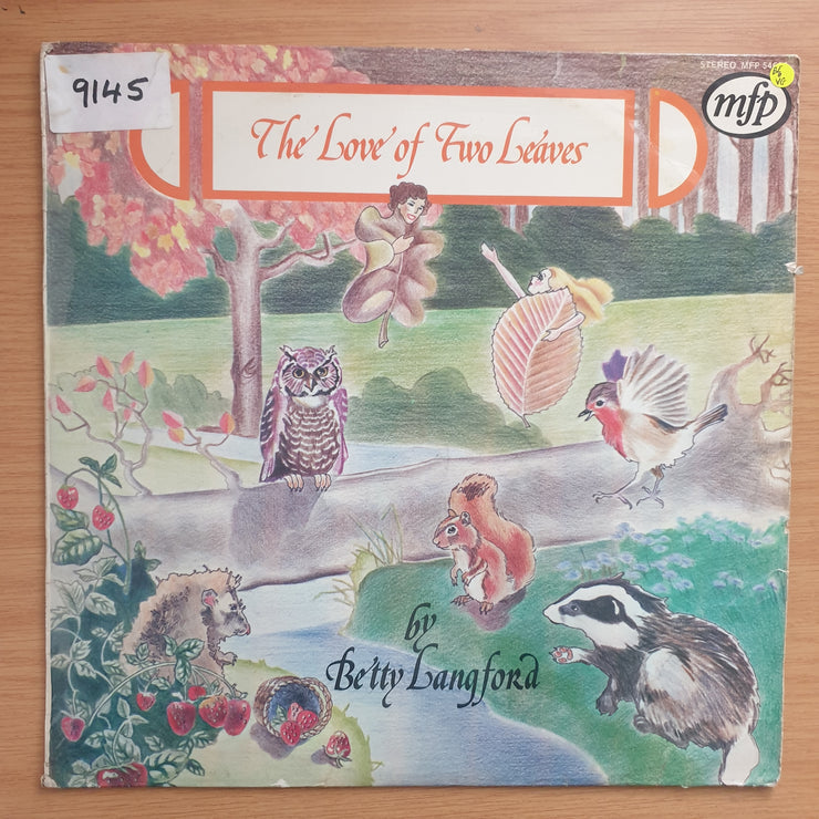 Betty Langford – The Love Of Two Leaves - Vinyl LP Record - Very-Good Quality (VG) (verry)