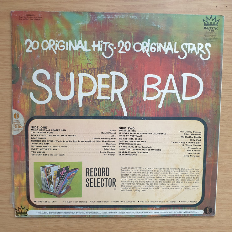 Super Bad - Original Artists– Vinyl LP Record - Very-Good+ Quality (VG+) (verygoodplus)
