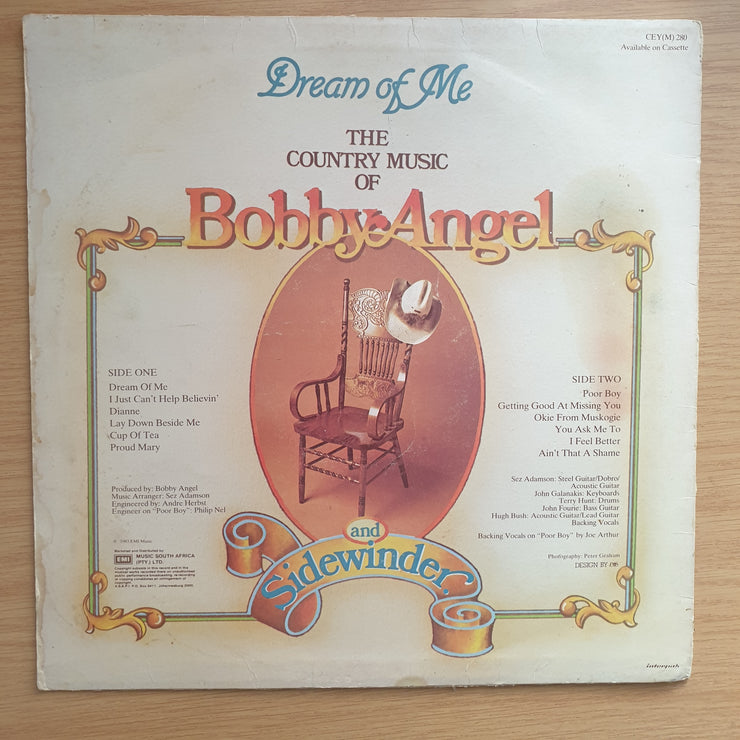 Bobby Angel - Dream of Me - Vinyl LP Record - Very-Good- Quality (VG-) (minus)