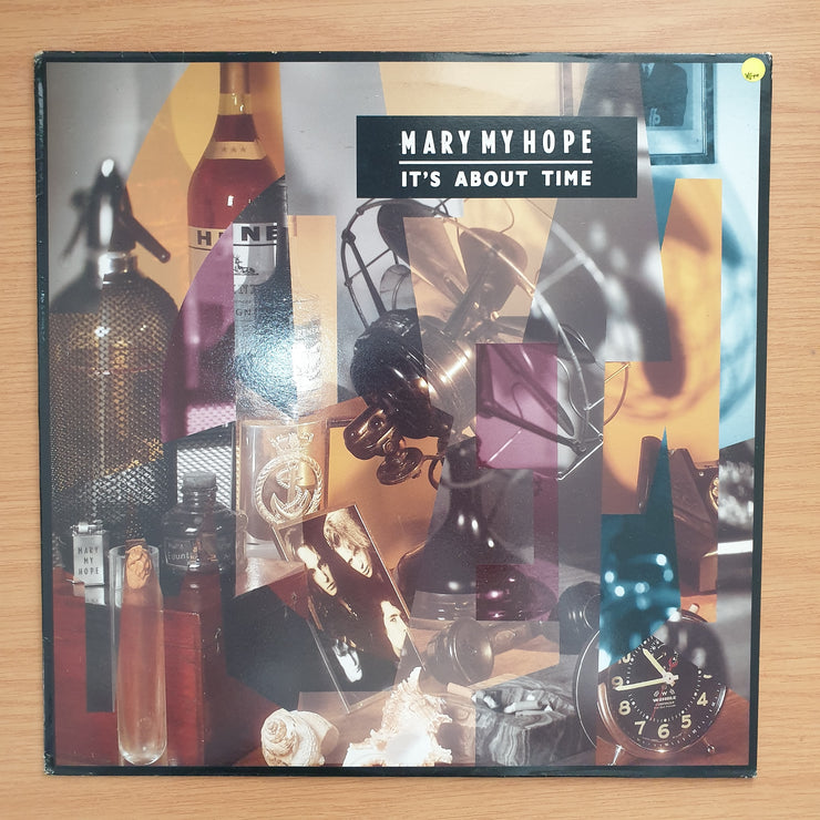 Mary My Hope – It's About Time – Vinyl LP Record - Very-Good+ Quality (VG+) (verygoodplus)