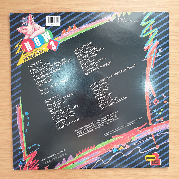 Now That's What I Call Music 3 – Vinyl LP Record - Very-Good+ Quality (VG+) (verygoodplus)