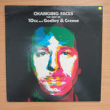 Changing Faces - 10cc And Godley & Creme – (The Best Of 10cc And Godley & Creme) - Vinyl LP Record - Very-Good+ Quality (VG+)