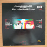 Changing Faces - 10cc And Godley & Creme – (The Best Of 10cc And Godley & Creme) - Vinyl LP Record - Very-Good+ Quality (VG+)