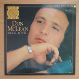 Don McLean – Alle Hits - Greatest Hits (Netherlands Pressing) - Vinyl LP Record - Very-Good+ Quality (VG+)