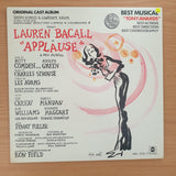 Lauren Bacall – Applause (Original Broadway Cast) - Vinyl LP Record - Very-Good+ Quality (VG+)