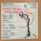 Lauren Bacall – Applause (Original Broadway Cast) - Vinyl LP Record - Very-Good+ Quality (VG+)