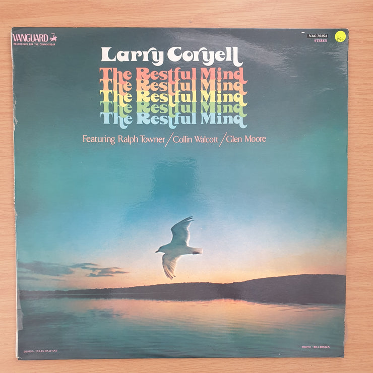 Larry Coryell – The Restful Mind - Vinyl LP Record - Very-Good+ Quality (VG+)