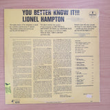 Lionel Hampton – You Better Know It!!! - Vinyl LP Record - Very-Good+ Quality (VG+)
