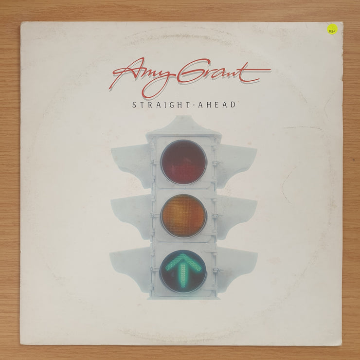 Amy Grant ‎– Straight Ahead -  Vinyl LP Record  - Very-Good+ Quality (VG+)