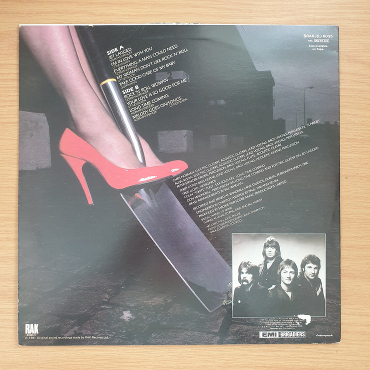 Smokie – Solid Ground -  Vinyl LP Record  - Very-Good+ Quality (VG+)