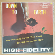 Ramsey Lewis Trio ‎– Down To Earth - Vinyl LP Record - Very-Good Quality (VG) (vgood)