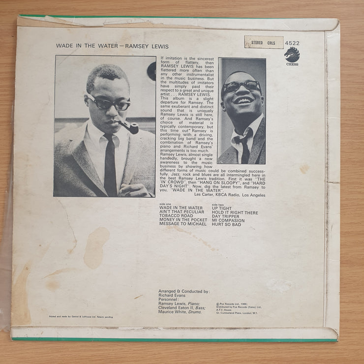 Ramsey Lewis - Wade In The Water  – Vinyl LP Record  - Very-Good Quality (VG)