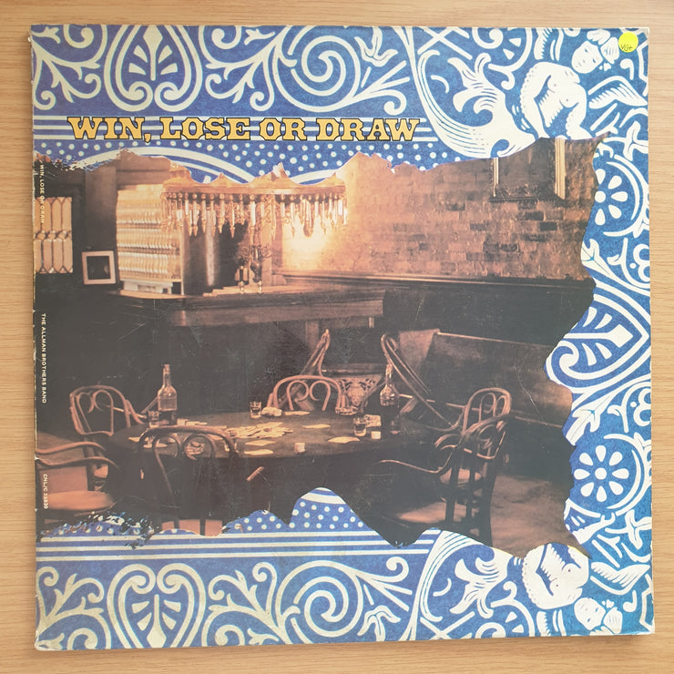 The Allman Brothers Band – Win, Lose Or Draw - Vinyl LP Record  - Very-Good+ Quality (VG+)