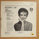 Julie Andrews – Broadway's Fair Julie - Vinyl LP Record  - Very-Good+ Quality (VG+)