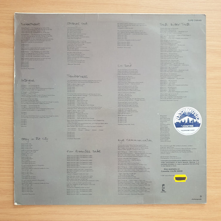 Marianne Faithfull ‎– Dangerous Acquaintances - Vinyl LP Record - Very-Good+ Quality (VG+)