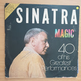 Sinatra Magic: 40 Of His Greatest Performances – Limited Souvenir Edition - Vinyl LP Record - Opened  - Very-Good Quality (VG)