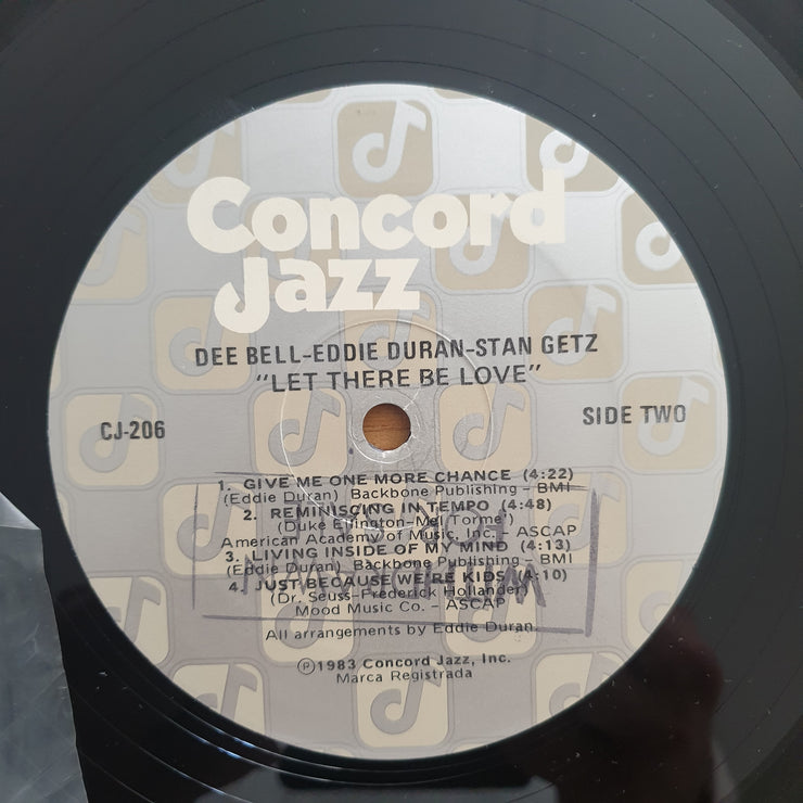 Dee Bell / Eddie Duran / Stan Getz – Let There Be Love  - Vinyl LP Record  - Very-Good+ Quality (VG+)