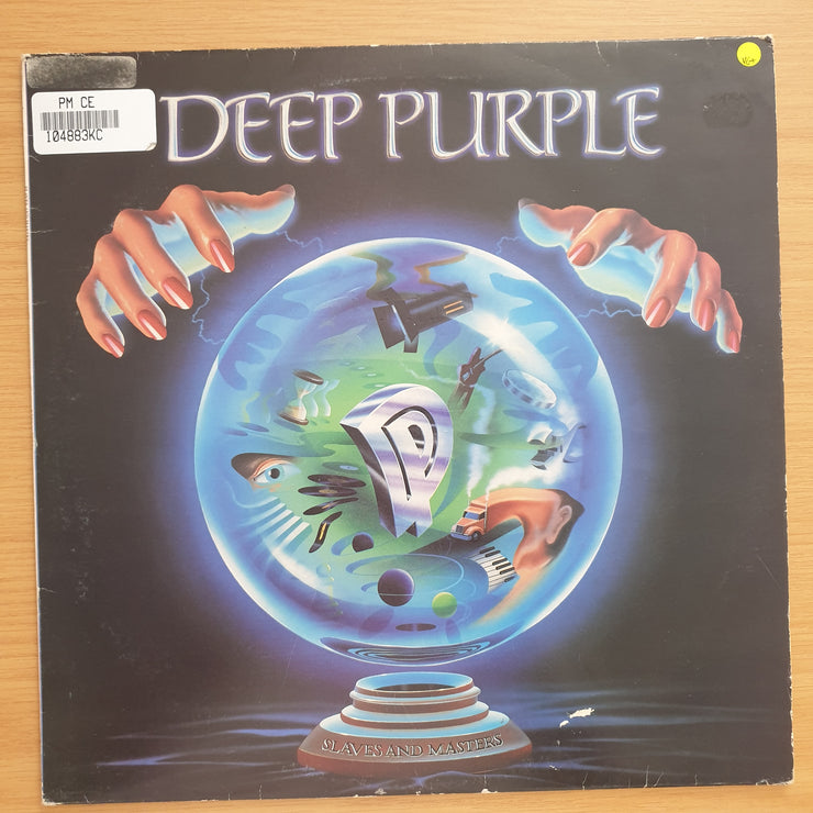 Deep Purple – Slaves and Masters – Vinyl LP Record - Very-Good+ Quality (VG+) (verygoodplus)