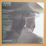 Don Williams – Visions - Vinyl LP Record - Very-Good Quality (VG) (verry)