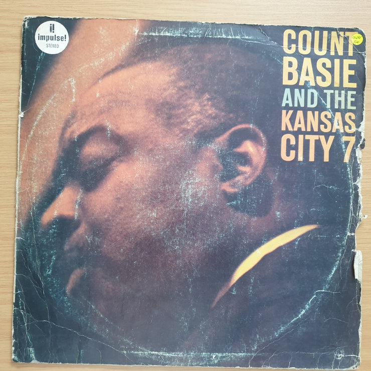 Count Basie And The Kansas City 7 – Count Basie And The Kansas City 7 - Vinyl LP Record - Good+ Quality (G+) (gplus)
