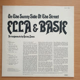 Ella Fitzgerald & Count Basie – On The Sunny Side Of The Street (Germany Pressing) - Vinyl LP Record - Very-Good+ Quality (VG+) (verygoodplus)