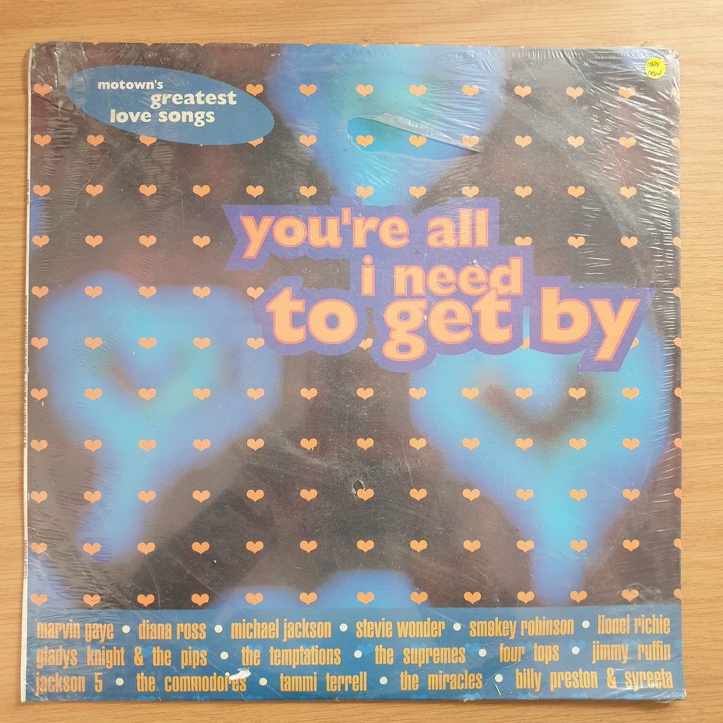 Motown s greatest love songs you re all i need to get by vinyl lp