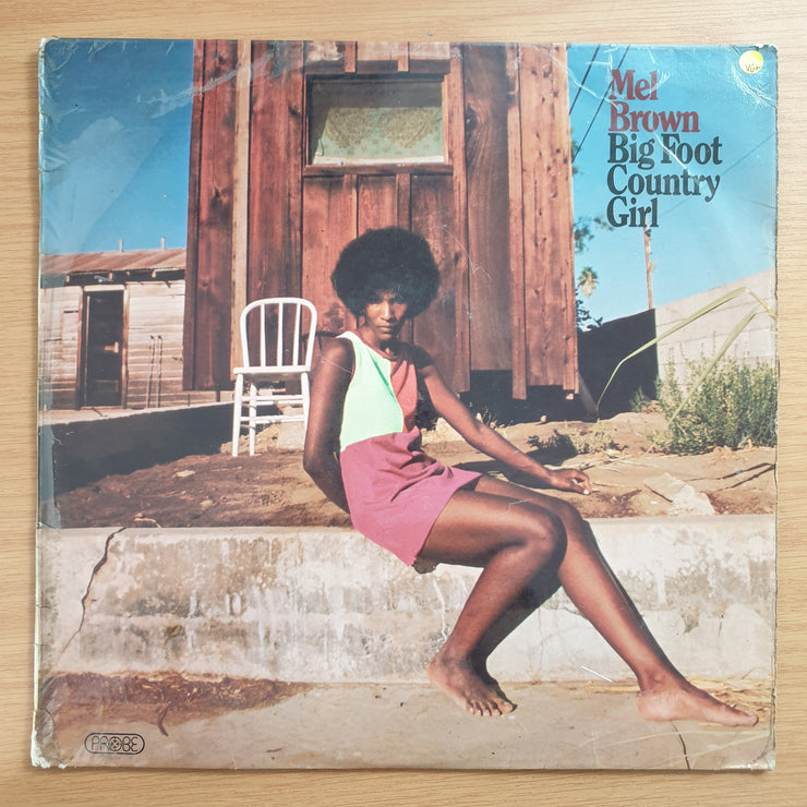 Mel Brown – Big Foot Country Girl – Vinyl LP Record - Very-Good+ Quality (VG+) (verygoodplus)