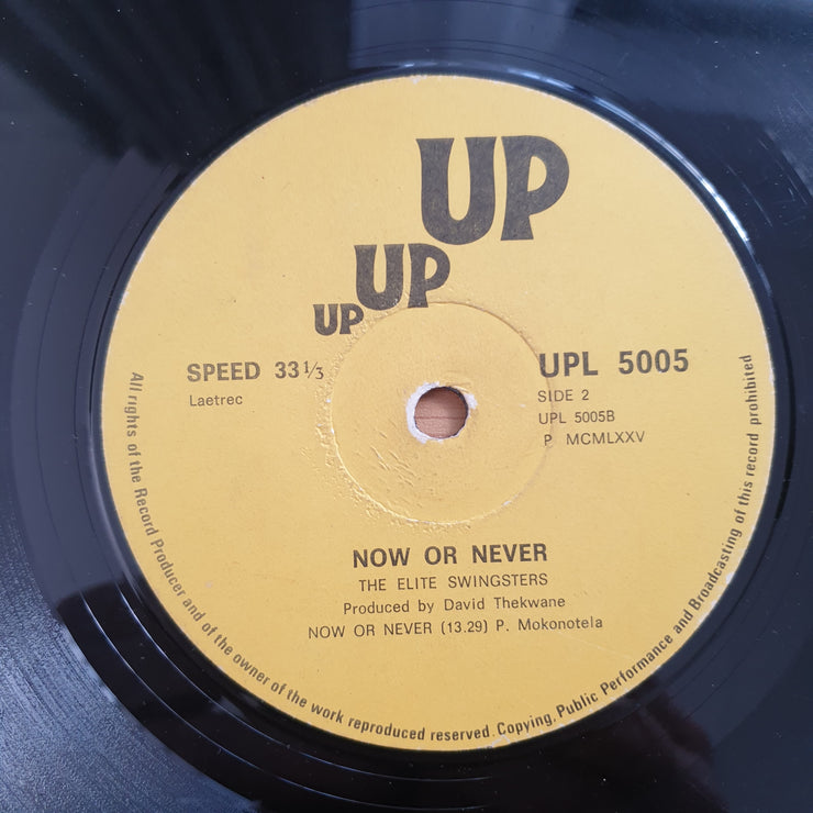 The Elite Swingsters – Now Or Never – Vinyl LP Record - Very-Good Quality (VG) (verry)