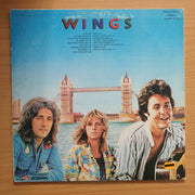 Wings (Paul McCartney) - London Town with Original Poster ‎- Vinyl LP Record - Very-Good+ Quality (VG+)