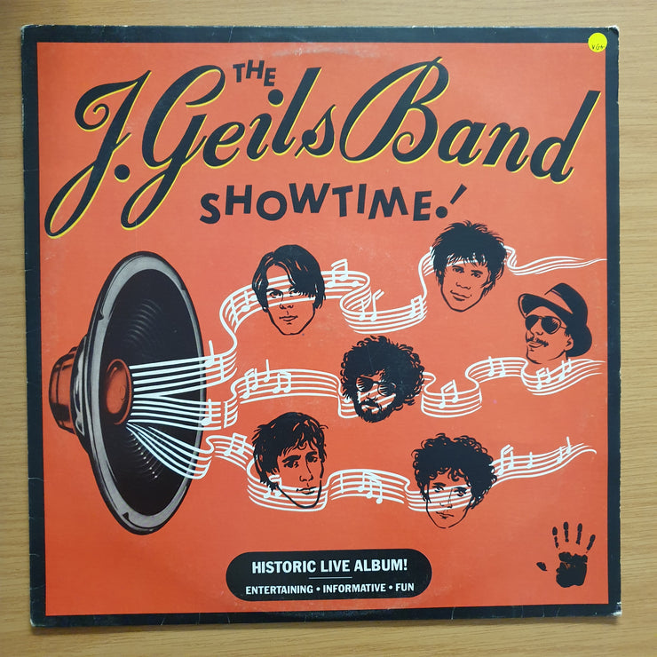 The J. Geils Band – Showtime! – Vinyl LP Record - Very-Good+ Quality (VG+) (verygoodplus)