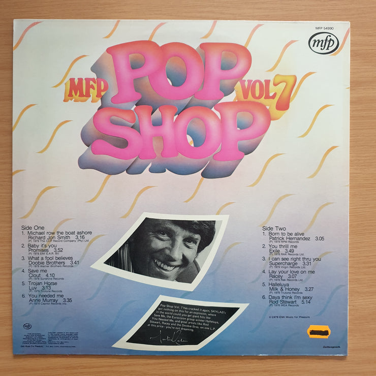 Pop Shop - Vol 7  - Vinyl LP Record - Very-Good+ Quality (VG+) - C-Plan Audio