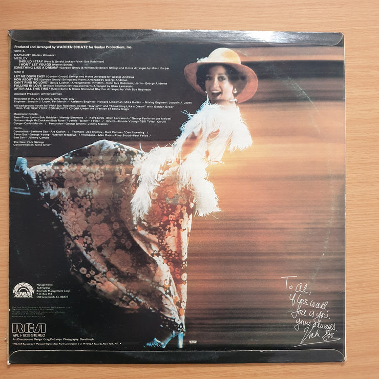 Vicki Sue Robinson – Vicki Sue Robinson – Vinyl LP Record - Very-Good+ Quality (VG+) (verygoodplus)