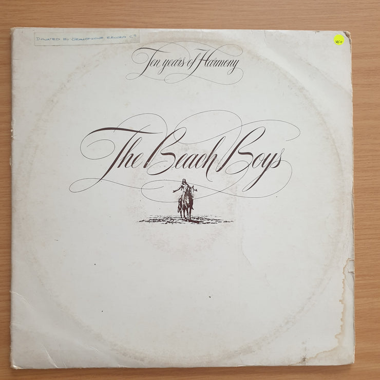 The Beach Boys – Ten Years Of Harmony - Vinyl LP Record - Very-Good+ Quality (VG+)