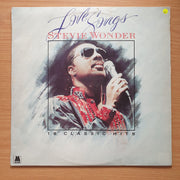 Stevie Wonder – Love Songs - 16 Classic Hits - Vinyl LP Record - Very-Good+ Quality (VG+)