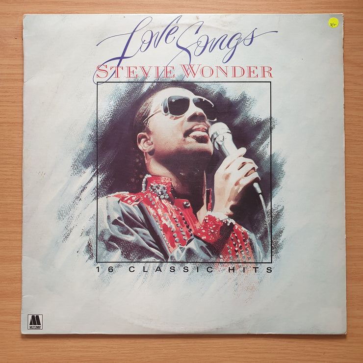 Stevie Wonder – Love Songs - 16 Classic Hits - Vinyl LP Record - Very-Good+ Quality (VG+)