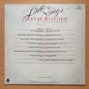 Stevie Wonder – Love Songs - 16 Classic Hits - Vinyl LP Record - Very-Good+ Quality (VG+)