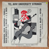 Tel Aviv University Strings - Shalom Ronly-Riklis (Autographed by Conductor and Violin and Piano Soloists) - Vinyl LP Record - Very-Good+ Quality (VG+)