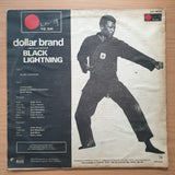 Dollar Brand – Black Lightning - Abdullah Ibrahim with Kippie Moketsi/Basil Maneberg/Dudu Makasi/Sipho Gumede/Gilbert Matthews- Vinyl LP Record - Very-Good- Quality (VG-) (minus)