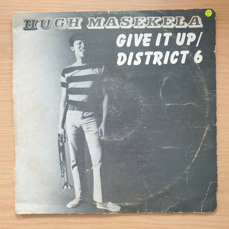 Hugh Masekela – Give It Up / District 6 – Vinyl LP Record - Good+ Quality (G+) (gplus)