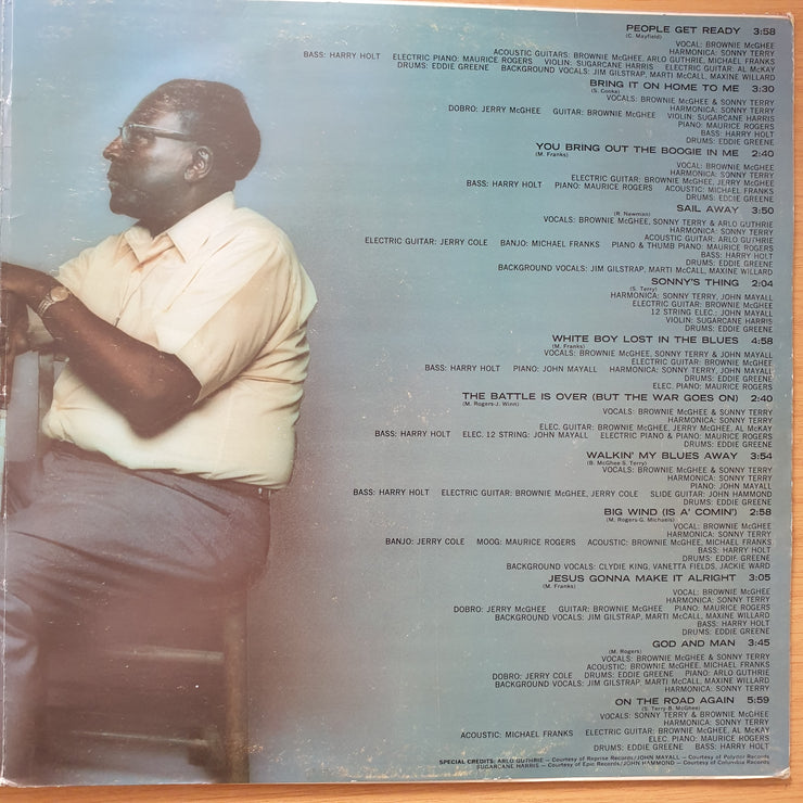 Sonny Terry & Brownie McGhee – Sonny & Brownie - Vinyl LP Record - Very-Good+ Quality (VG+)