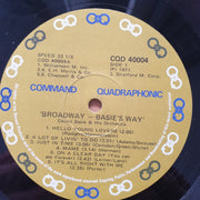 Count Basie And His Orchestra – Broadway Basie's...Way - Quadraphonic - Vinyl LP Record - Very-Good+ Quality (VG+)