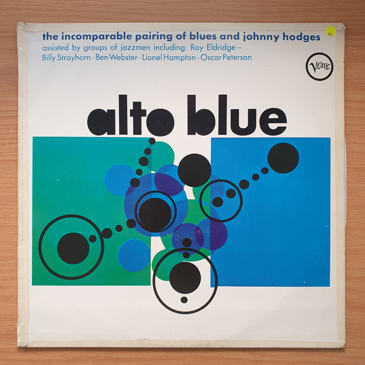 Johnny Hodges – Alto Blue - Vinyl LP Record - Very-Good+ Quality (VG+)